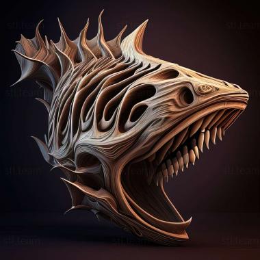 3D model Megalonyx obtusidens (STL)